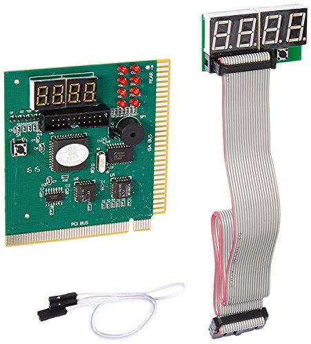 LEAGY 4-stellige PCI ISA-PC-Motherboard Analyzer Tester Debug-Karte mit externer für PC von LEAGY