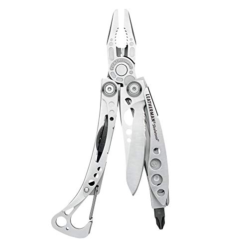 LEATHERMAN - Skeletool Multi-Tool, leicht und kompakt, mit 7 wichtigen Werkzeugen, mit Nylon Holster von LEATHERMAN