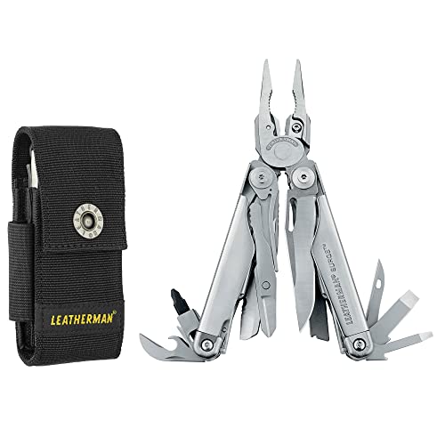 LEATHERMAN - Surge Multi-Tool mit 21 vielseitigen und starken Werkzeugen, mit Nylon Holster von LEATHERMAN