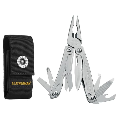 LEATHERMAN - Wingman, kompaktes Multi-Tool mit 8 Werkzeugen, u.a. Zange und Schere, mit Nylon Holster von LEATHERMAN