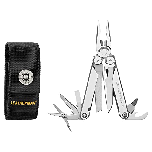 Leatherman Curl Multi-Tool - 15 Werkzeuge für Outdoor & Camping - Mit Nylonholster - Edelstahl von LEATHERMAN
