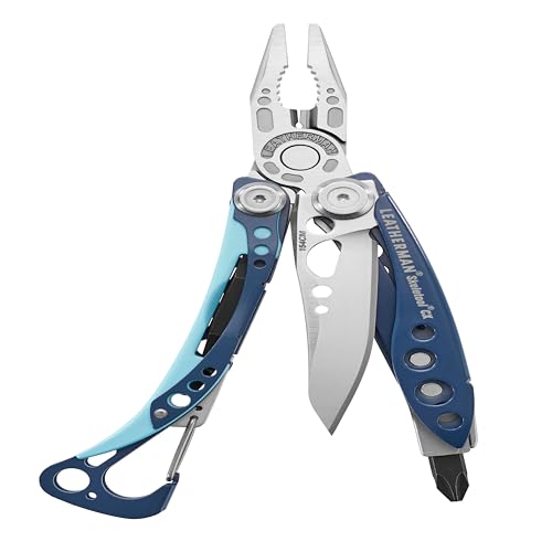 Leatherman Skeletool CX - 7-in-1 Camping- und Survival -Multi-Tool - Edelstahl - Nightshade von LEATHERMAN