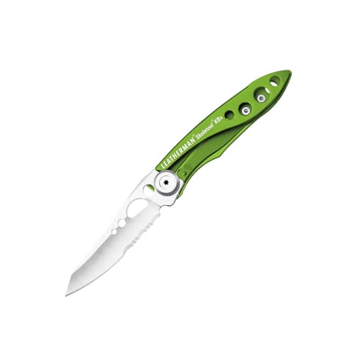 Leatherman Skeletool KBX – Hochwertiges Multifunktionsmesser mit 2 praktischen Werkzeugen – Kleines und kompaktes Tool für den alltäglichen Einsatz – Sublime Grün Leatherman Skeletool KBX – Hochwertiges Multifunktionsmesser mit 2 praktischen Werkzeugen – Kleines und kompaktes Tool für den alltäglichen Einsatz – Sublime Grün von LEATHERMAN