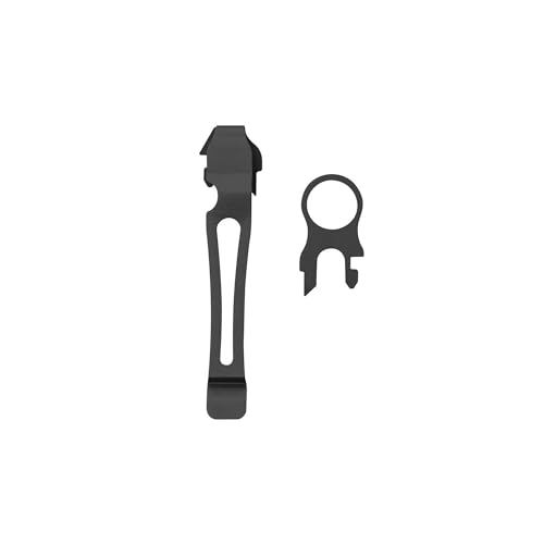 Leatherman Taschenclip & Lanyard Ring - Für Charge, Surge & Wave Modelle - Schwarz Oxidiert von LEATHERMAN