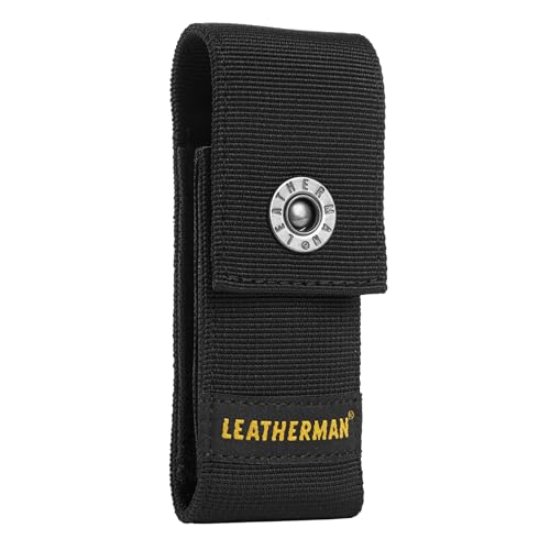 Leatherman Nylonholster - Holster für Charge, Crunch, Rebar, Rev, Skeletool, Wave & Wingman - Schwarz, Mittel von LEATHERMAN