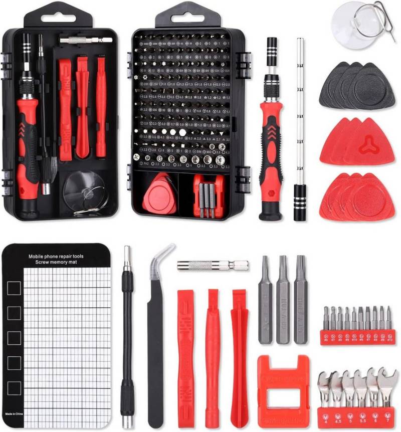 LEAZZLE Schraubendreher 141-in-1 Update Schraubendreher Set, (141 St., Werkzeug Reparatur Set) von LEAZZLE