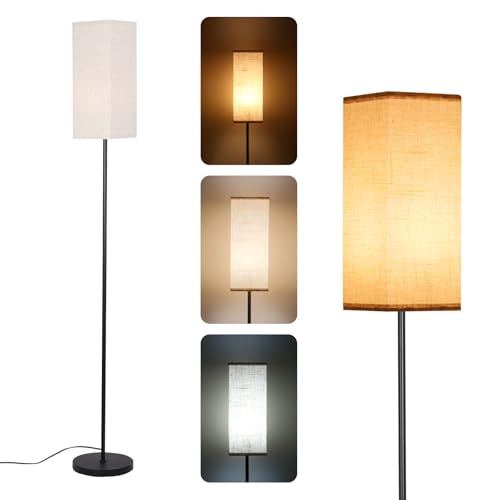 LEAZZLE Stehlampe Wohnzimmer Modern,Standleuchte LED Dimmbar,3 Farbtemperatur-Stehlampe,15w Stehleuchte mit Fernbedienung Fußschalter,2700-5500K für Schlafzimmer,Geeignet für Schlafzimmer,Lesen,Büro LEAZZLE Stehlampe Wohnzimmer Modern,Standleuchte LED Dimmbar,3 Farbtemperatur-Stehlampe,15w Stehleuchte mit Fernbedienung Fußschalter,2700-5500K für Schlafzimmer,Geeignet für Schlafzimmer,Lesen,Büro von LEAZZLE