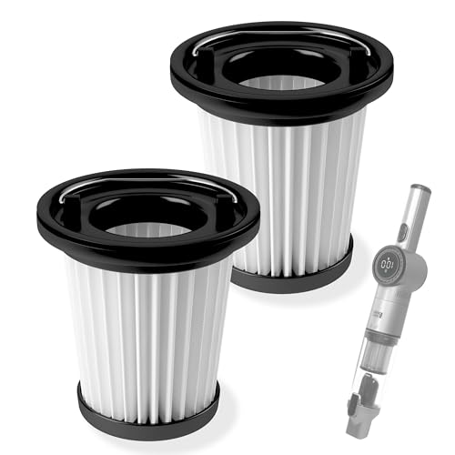 LEBENLANG 2x Ersatz Hepa Filter - F9 Level & Waschbar I Passend für LBL2305 Handstaubsauger von LEBENLANG