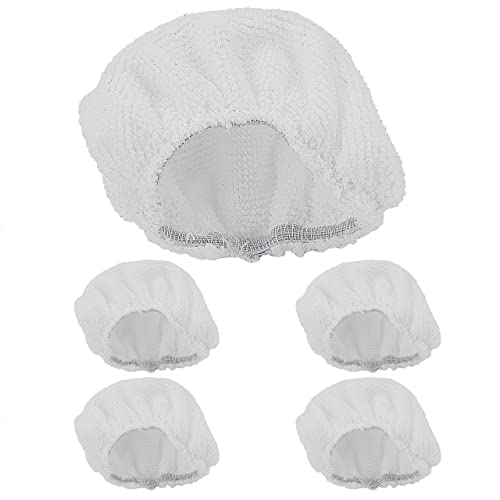 LEBENLANG Elektrischer Dampfreiniger Handgerät Steam Cleaner - 1000W & 300ml + 10x Zubehör | Handdampfreiniger Dampf Reiniger Auto Heißluft (Mikrofaser Ersatzbezug) von LEBENLANG