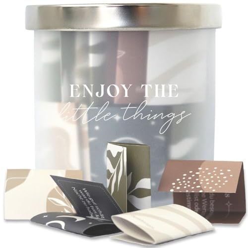 LEBENSKOMPASS Achtsamkeitsglas Inspirierende Impulse für Selbstfürsorge und Gelassenheit - Geschenkidee für Achtsamkeit und Entspannung LEBENSKOMPASS Achtsamkeitsglas Inspirierende Impulse für Selbstfürsorge und Gelassenheit - Geschenkidee für Achtsamkeit und Entspannung von LEBENSKOMPASS