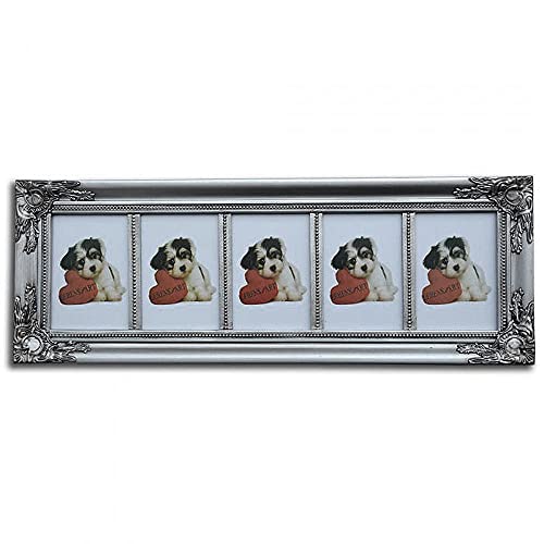 LEBENSwohnART BILDERRAHMEN Beatrice SHABBY CHIC 5er MULTIRAHMEN BAROCK SILBER ANTIK FOTORAHMEN LEBENSwohnART BILDERRAHMEN Beatrice SHABBY CHIC 5er MULTIRAHMEN BAROCK SILBER ANTIK FOTORAHMEN von LEBENSwohnART