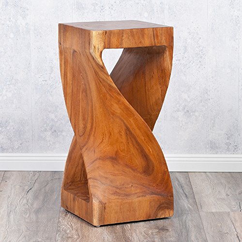 LEBENSwohnART Beistelltisch Millenium ca. H65cm Suar Holz Massivholz Telefontisch Deko-Säule LEBENSwohnART Beistelltisch Millenium ca. H65cm Suar Holz Massivholz Telefontisch Deko-Säule von LEBENSwohnART