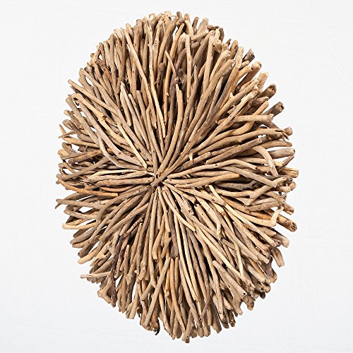 LEBENSwohnART Wand-Deko-Objekt BULAT Natural Ø ca. 50cm Treibholz Kreis Äste Wandbild Wanddeko LEBENSwohnART Wand-Deko-Objekt BULAT Natural Ø ca. 50cm Treibholz Kreis Äste Wandbild Wanddeko von LEBENSwohnART