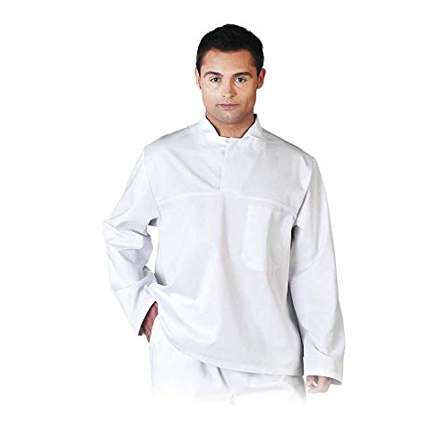Leber & Hollman Herren Damen Unisex Schutzblouson LH-FOOD_JBU, langarm, 60% Polyester 35% Baumwolle 210 g/m2, Kochjacke waschbar bei 95 °C, für Industriewäsche geeignet Leber & Hollman Herren Damen Unisex Schutzblouson LH-FOOD_JBU, langarm, 60% Polyester 35% Baumwolle 210 g/m2, Kochjacke waschbar bei 95 °C, für Industriewäsche geeignet von LEBER & HOLLMAN