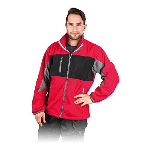 Leber & Hollman Herren Fleece-Arbeitsjacke LH-FMN-P, Stehkragen, langarm, Fleece 290 g/m2 aus 100% Polyester, mit Reißverschluss, elastische Paspel-Bündchen an Ärmel und Saum Leber & Hollman Herren Fleece-Arbeitsjacke LH-FMN-P, Stehkragen, langarm, Fleece 290 g/m2 aus 100% Polyester, mit Reißverschluss, elastische Paspel-Bündchen an Ärmel und Saum von LEBER & HOLLMAN