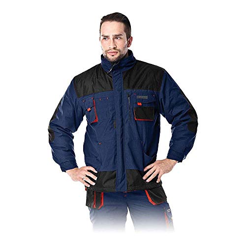 Leber&Hollman LH-Fmnw-J_Gbcm Formen gefütterte Schutzjacke, Dunkelblau-Schwarz-Rot, M Größe Leber&Hollman LH-Fmnw-J_Gbcm Formen gefütterte Schutzjacke, Dunkelblau-Schwarz-Rot, M Größe von LEBER & HOLLMAN