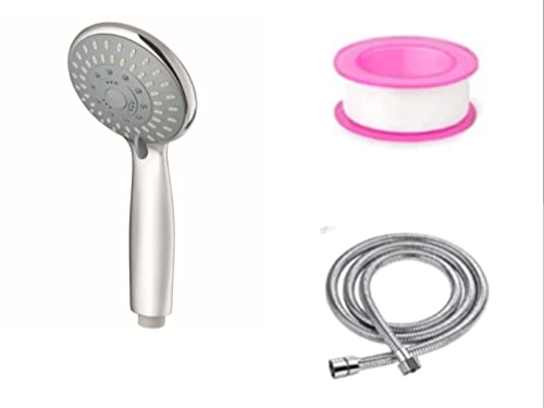 LEBEXY Duschkopf | Handbrause 5 Strahlarten Hochdruck Wassersparend Chrom-Duschkopf mit 1,5m Brauseschlauch LEBEXY Duschkopf | Handbrause 5 Strahlarten Hochdruck Wassersparend Chrom-Duschkopf mit 1,5m Brauseschlauch von LEBEXY