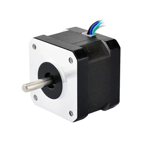 LEBMCBVTVV Schrittmotor 0.9deg Nema 17 Stepper Motor Unipolar 16Ncm(22.7oz.in) 0.31A 42x42x34mm 6-Lead Nema17 Stepping Motor von LEBMCBVTVV