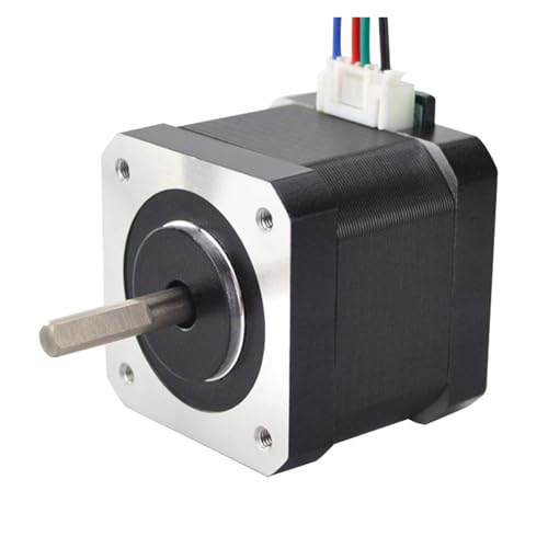 LEBMCBVTVV Schrittmotor Nema 17 Stepper Motor 39mm 42BYGH 1.5A 45Ncm Nema17 Stepping Motor 4-Lead w/1m Cable & Connector for 3D Printer(3PCS 17HS15-1504S-X1) von LEBMCBVTVV