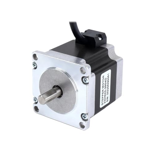 LEBMCBVTVV Schrittmotor Nema 23 Stepper Motor 1.2Nm(178.4oz.in) 2.8A 56mm 4-Lead 57 Motor 8mm Shaft von LEBMCBVTVV