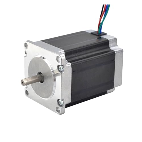 LEBMCBVTVV Schrittmotor Nema 23 Stepper Motor 3Nm/1.9Nm/1.26Nm 4-Lead 2.8A/4.2A 57 Motor Stepping Motor(1.9Nm-6.35mm) von LEBMCBVTVV