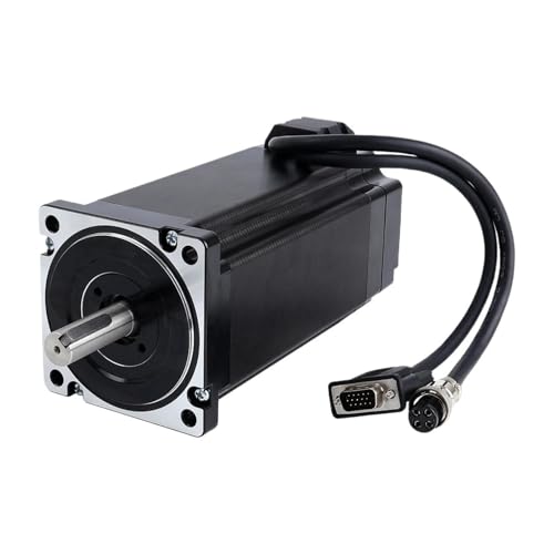 LEBMCBVTVV Schrittmotor Nema 34 Closed Loop Stepper Motor 12N.m 6.0A Servo Motor 175mm with Encoder 1000PPR(4000CPR) for Machine von LEBMCBVTVV