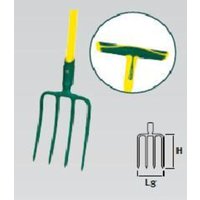Grabegabel mit 4 Zinken - 30 cm - Fiberglas-Stiel Leborgne Grabegabel mit 4 Zinken - 30 cm - Fiberglas-Stiel Leborgne von LEBORGNE