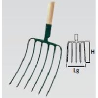 6-zinkige Maisgabel - 100 % PEFC-zertifizierter Holzgriff Leborgne 6-zinkige Maisgabel - 100 % PEFC-zertifizierter Holzgriff Leborgne von LEBORGNE
