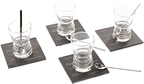 LEBRUN Café Gourmand für 4 Personen Glas 15 x 10 x 11 cm 12-teilig von LEBRUN