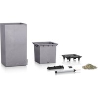 Lechuza - Pflanzgefäße canto Stone High 30 Steingrau All-in-One von LECHUZA