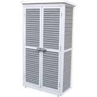 Gartenschrank MOMO Höhe 160 cm von LECO