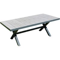 LECO Gartentisch »MANHATTAN«, BxLxH: 101 x 205 x 74 cm - grau LECO Gartentisch »MANHATTAN«, BxLxH: 101 x 205 x 74 cm - grau von LECO