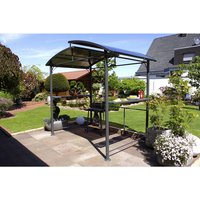 LECO Grillpavillon, BxHxT: 245 x 233 x 150 cm, grau von LECO