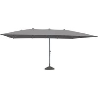 LECO Sonnenschirm, BxH: 460 x 207 cm, anthrazit - grau LECO Sonnenschirm, BxH: 460 x 207 cm, anthrazit - grau von LECO