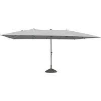 LECO Sonnenschirm, BxH: 460 x 207 cm, lichtgrau von LECO