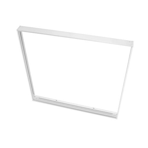 Aufbaurahmen für LED Panels 620x620x43mm Slim weiß von LECOM