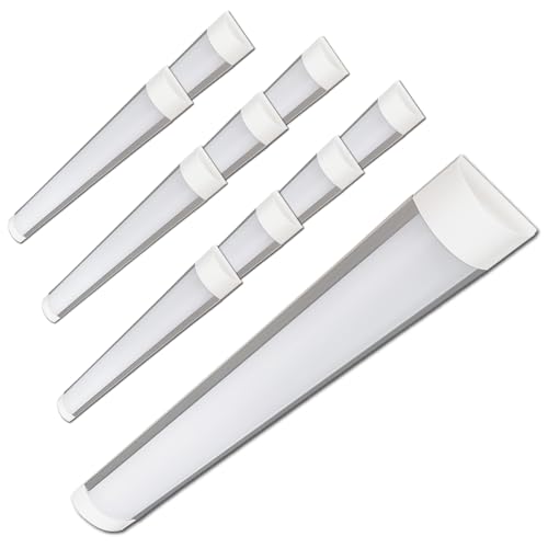 LED ATOMANT Packung mit 10 Feuchtraumleuchte LED, 120cm 40W, CCT (Farbwahlschalter Warmweiß, Neutralweiß oder Kaltweiß), 4000 Lumen von LED ATOMANT