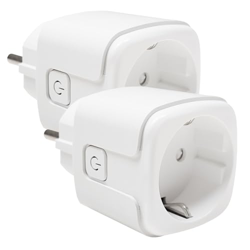 LED ATOMANT Packung mit 2 WiFi Smart Plug 16A, Stromzähler, programmierbar mit Timer und Zeitplänen, Fernsteuerung durch Smart Life APP und Sprache, kompatibel mit Alexa und Google Home LED ATOMANT Packung mit 2 WiFi Smart Plug 16A, Stromzähler, programmierbar mit Timer und Zeitplänen, Fernsteuerung durch Smart Life APP und Sprache, kompatibel mit Alexa und Google Home von LED ATOMANT