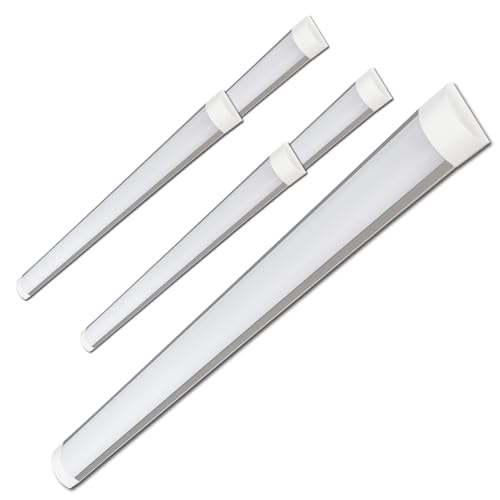 LED ATOMANT Packung mit 5 Feuchtraumleuchte LED, 150cm 48W, CCT (Farbwahlschalter Warmweiß, Neutralweiß oder Kaltweiß), 4800 Lumen von LED ATOMANT