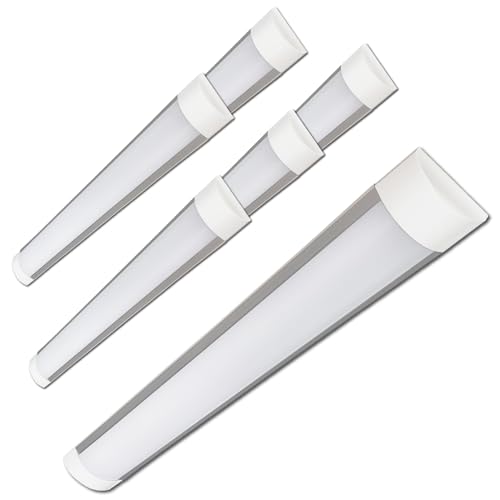 LED ATOMANT Packung mit 6 Feuchtraumleuchte LED, 120cm 40W, CCT (Farbwahlschalter Warmweiß, Neutralweiß oder Kaltweiß), 4000 Lumen von LED ATOMANT