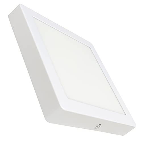 LED ATOMANT LED-Deckenfläche quadratische Oberfläche. 220x220mm, 20W. Kaltweiße Farbe (6500K). 1800 Lumen. Treiber inklusive. von LED ATOMANT