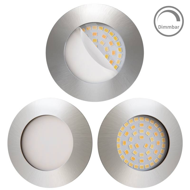 DNP6-DBHP-IBW750B von LED Einbaustrahler Dimmbar (WarmDim) Edelstahldesign I DN-Serie