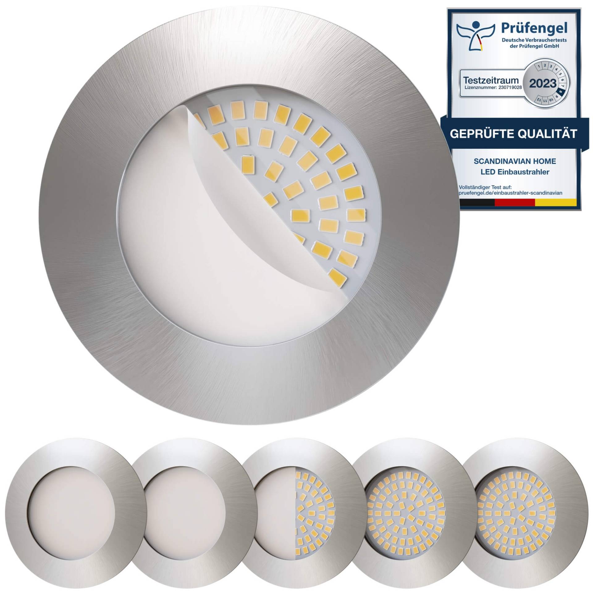 KZ-CG4E-JIFB von LED Einbaustrahler Edelstahldesign I NN-Serie