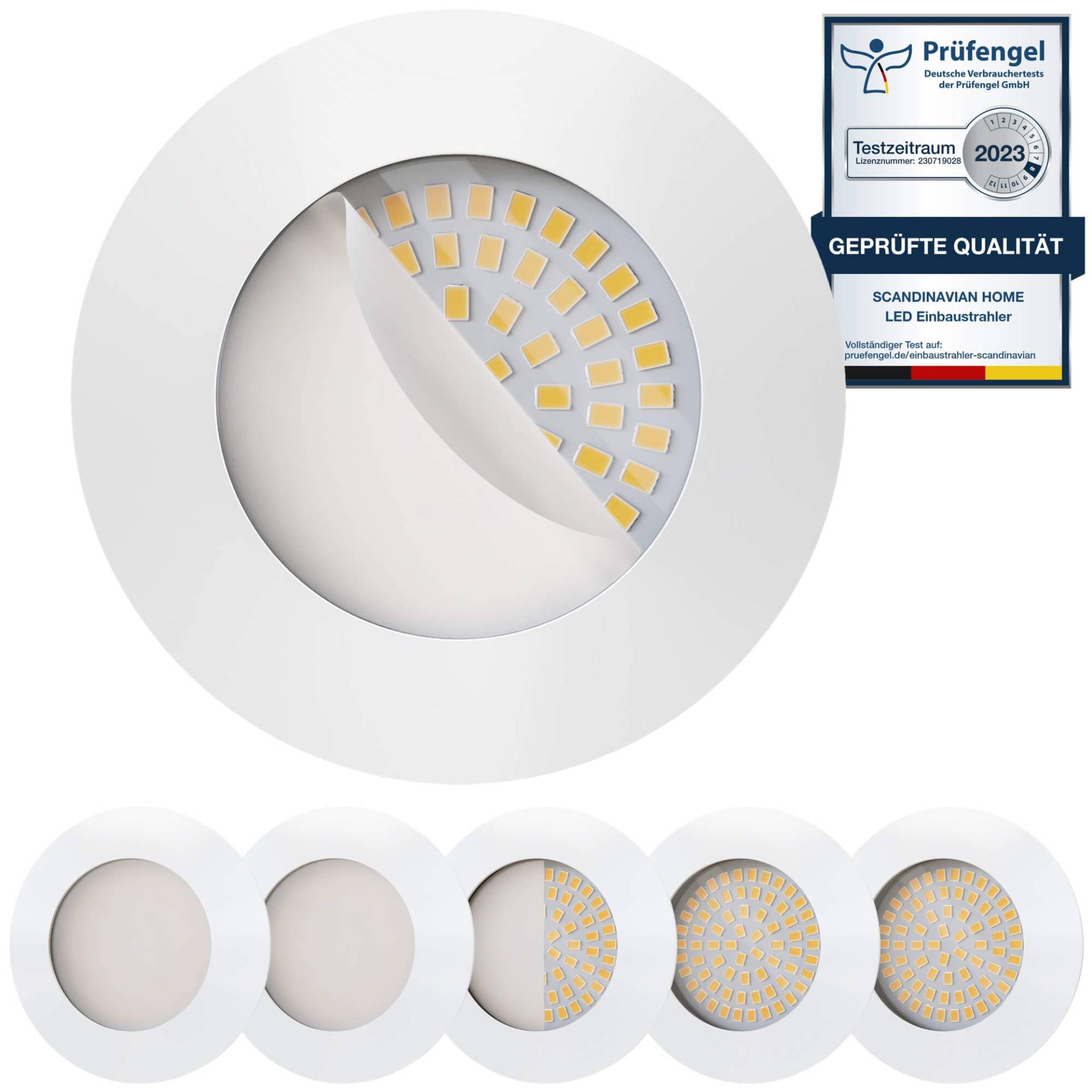 NNM3-DBFM-IBN350B NNM3-DBFM-IBN350B von LED Einbaustrahler Weiß-Matt I NN-Serie