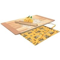 Holzachse Schneide zum Kneten mit einem Cutter und Sorgerechtsnadel von LED LEDS
