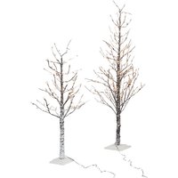 Led Leds - Baumstamm und schneebedeckte Zweige mit LED-Leuchten h. 180 cm - 270 LED-Leuchten von LED LEDS