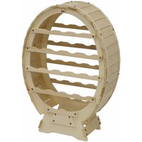 Led Leds - Cantinetta -Flaschen in Botticella in massivem hölzernen Holz Botte Prosecco Alberiamo - 18 posti - 51x23xH74 cm von LED LEDS