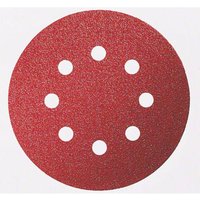 Led Leds - E28 schleifscheibe mit klett D125 körnung 120 conf. 100 stück von LED LEDS