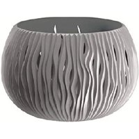 Led Leds - Nike dsk -Vase mit tridimensionaler Prosperplast -Dekoration - DarkGrey48xH30 cm - DarkGrey von LED LEDS
