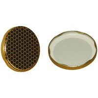 Led Leds - Runde Kappen ø 82 mm in Metall für Gläser Pack 100 Stücke von LED LEDS
